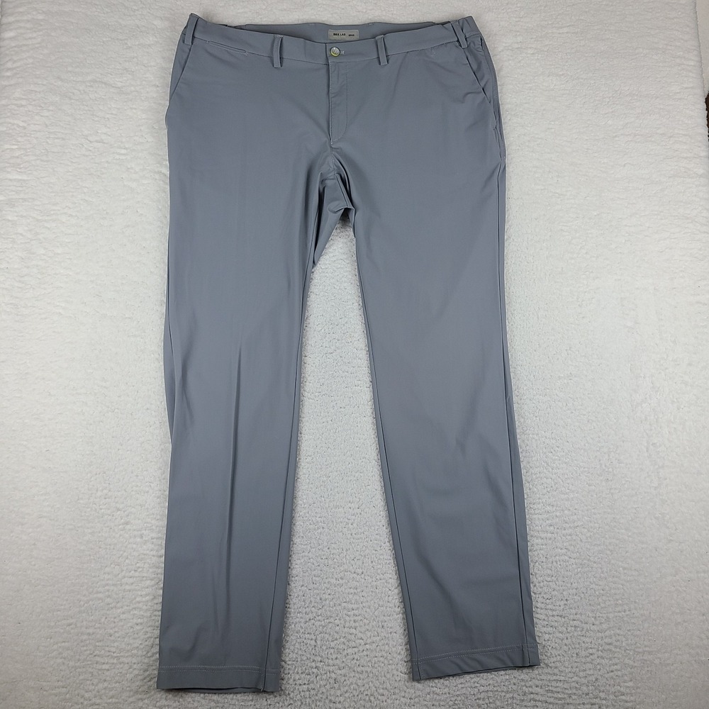 Brax Brx Lab Pants Mens 40x34 Gray F-Tech Straight Performance Tech Golf *